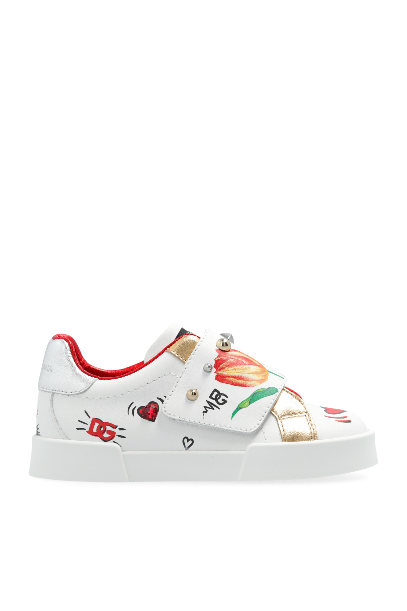 Multicolour Sneakers with print Dolce Gabbana Kids Vitkac Canada